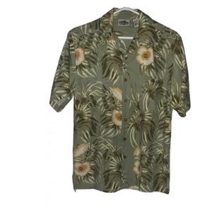 Ron Jon Surf Shop Floral Size S Hawaiian Shirt